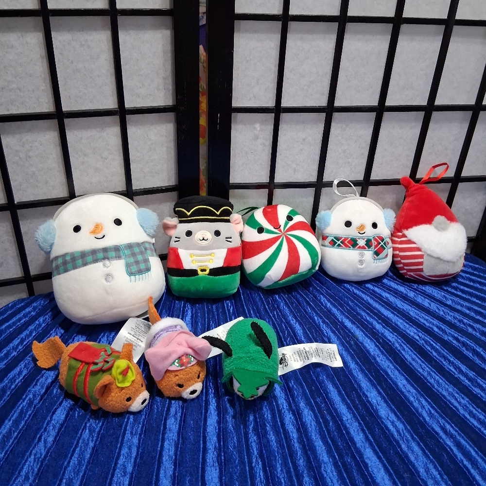 Festive Plush Toy Set